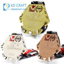 Высококачественный дизайн ваших собственных металлических медалей для спортивных соревнований в европе